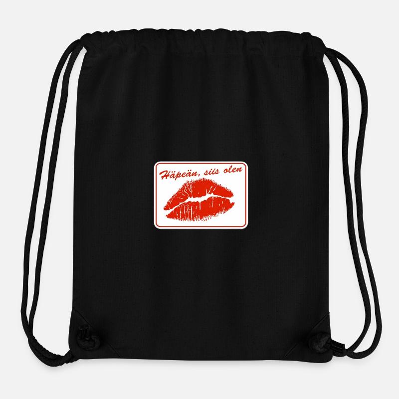 I'm ashamed, so I'm - Stanley/Stella Recycled Gym Bag - black