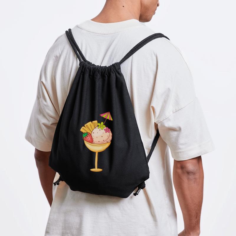 Eis Speiseeis Eiskrem Eiscreme Kugeleis Eisbecher Stanley/Stella recycelter Gym Bag