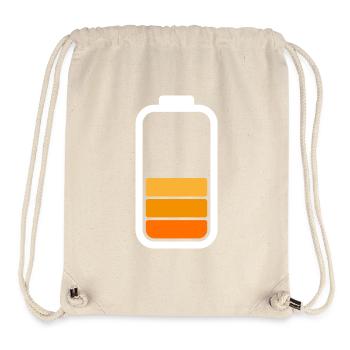 HALF BATTERY - White - Stanley/Stella Recycled Gym Bag - natural - Front