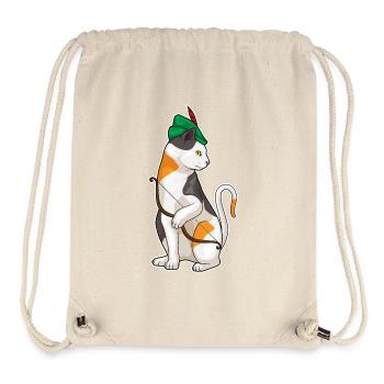 Arc de chat Archer - Sac à cordon recyclé Stanley/Stella - blanc naturel - Devant