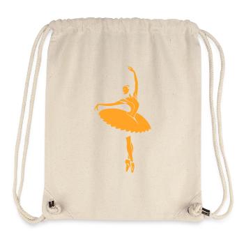 Primaballerina-Ballett - Stanley/Stella recycelter Gym Bag - Naturweiß - Vorne
