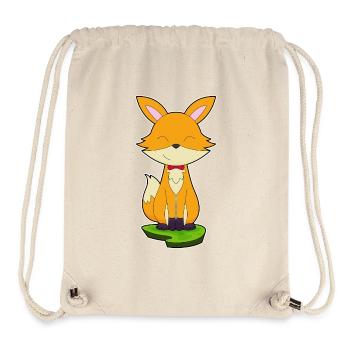 Fox Bow Tie - Stanley/Stella Recycled Gym Bag - natural - Front