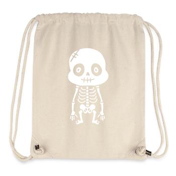 Skeleton - Stanley/Stella Recycled Gym Bag - natural - Front