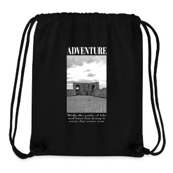 Adventure Life - Castle Ruins - Stanley/Stella Recycled Gym Bag - black - Front