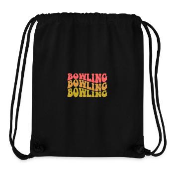 Bowling - Stanley/Stella Recycled Gym Bag - black - Front