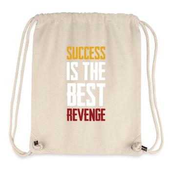 success is the best revenge - Stanley/Stella recycelter Gym Bag - Naturweiß - Vorne
