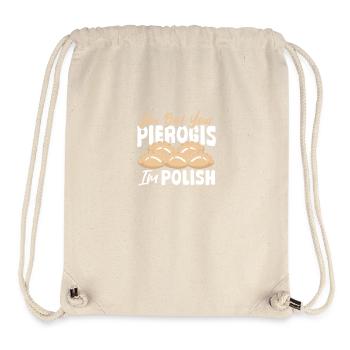 You can bet that your pierogi will be a - Stanley/Stella Recycled Gym Bag - natural - Front