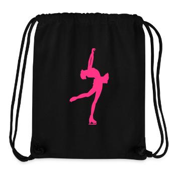 sport d`hiver - Sac à cordon recyclé Stanley/Stella - noir - Devant