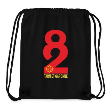 Tarn et Garonne - Stanley/Stella Recycled Gym Bag - black - Front
