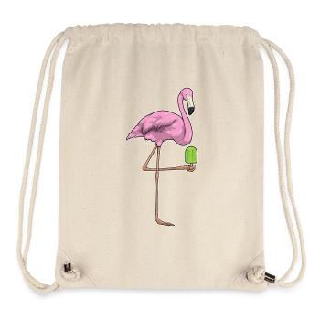 Flamingo Popsicles - Stanley/Stella Recycled Gym Bag - natural - Front