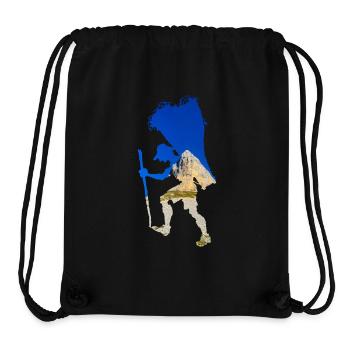 Alpiniste - Sac à cordon recyclé Stanley/Stella - noir - Devant