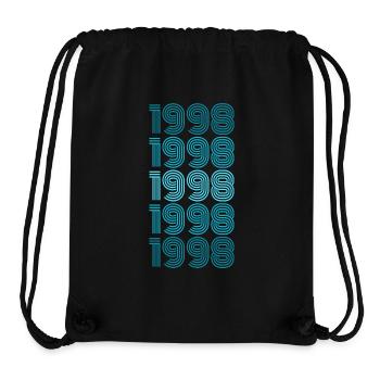 Lustig 1998 - Stanley/Stella Recycled Gym Bag - black - Front