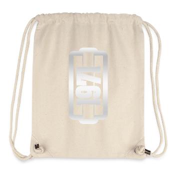 1971 - Stanley/Stella recycelter Gym Bag - Naturweiß - Vorne