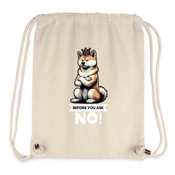 Before You Ask Akita Akita Owner Akita Lovers - Stanley/Stella Recycled Gym Bag - natural - Front