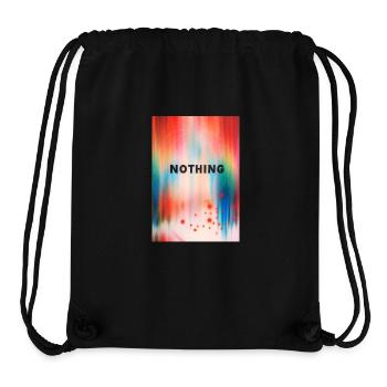 Nothing omikly colors multi color bow - Stanley/Stella Recycled Gym Bag - black - Front
