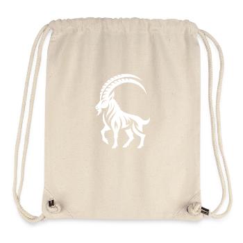 Sternzeichen Tattoo Stolzer Steinbock - Stanley/Stella recycelter Gym Bag - Naturweiß - Vorne