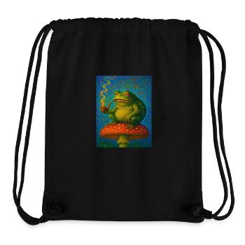 Smoking Toad - Stanley/Stella Recycled Gym Bag - black - Front