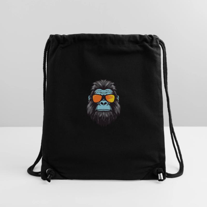 Gorilla Head Cool Stanley/Stella Recycled Gym Bag