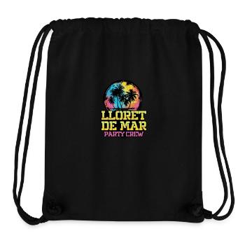 Lloret De Mar Party Crew Team - Stanley/Stella recycelter Gym Bag - Schwarz - Vorne