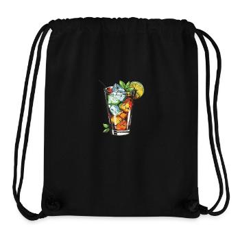 Limonade Getränk - Stanley/Stella recycelter Gym Bag - Schwarz - Vorne