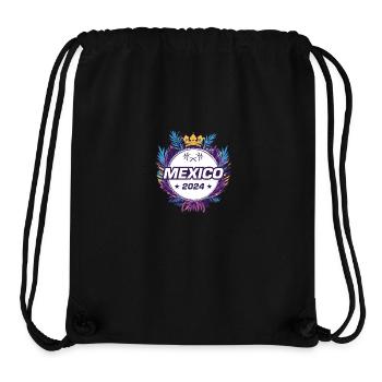 Mexico 2024 - Stanley/Stella Recycled Gym Bag - black - Front