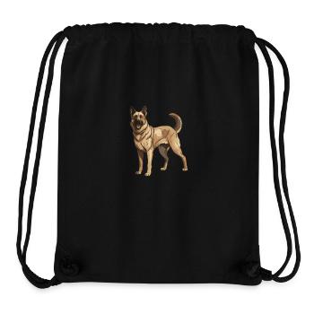 German Shepherd Dog - Stanley/Stella Recycled Gym Bag - black - Front