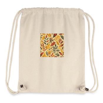 Colorful Autumn Foliage - Stanley/Stella Recycled Gym Bag - natural - Front
