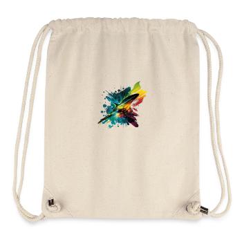 rainbow - Stanley/Stella Recycled Gym Bag - natural - Front