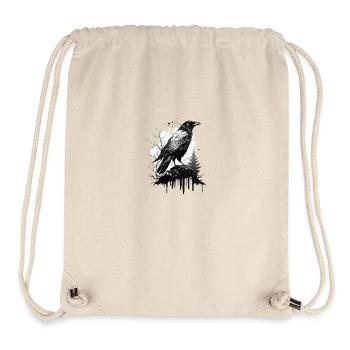 Crow - Stanley/Stella Recycled Gym Bag - natural - Front