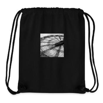 Dartboard - Stanley/Stella recycelter Gym Bag - Schwarz - Vorne