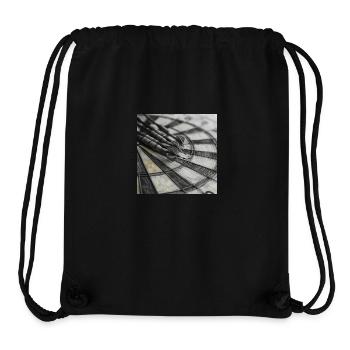 Dartboard - Stanley/Stella recycelter Gym Bag - Schwarz - Vorne