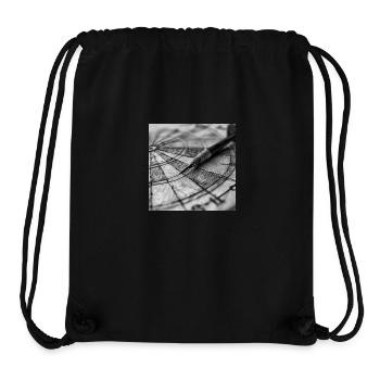 Dartboard - Stanley/Stella recycelter Gym Bag - Schwarz - Vorne
