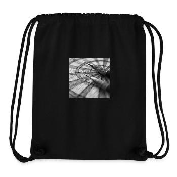 Dartboard - Stanley/Stella recycelter Gym Bag - Schwarz - Vorne
