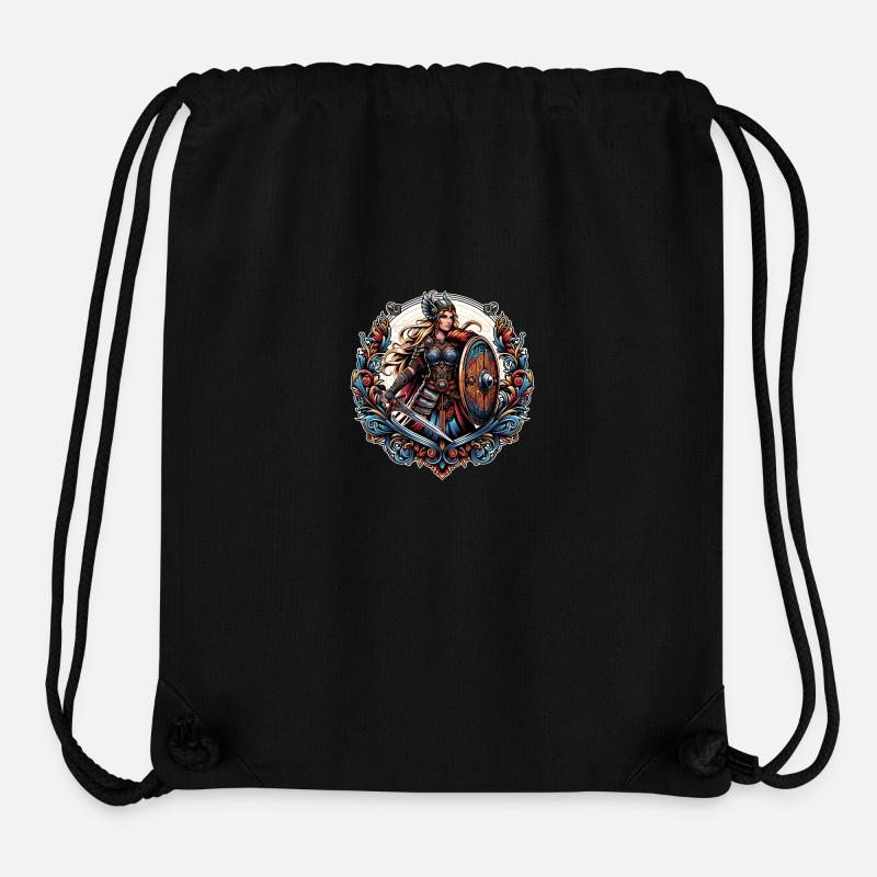 Shieldmaiden - Stanley/Stella Recycled Gym Bag - black