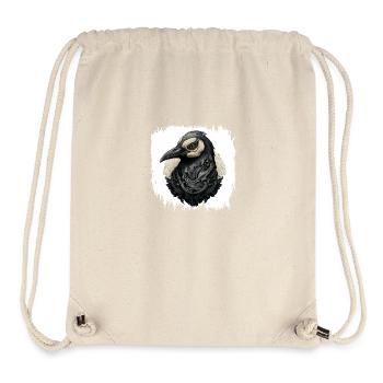 animated film dance humor happy quote - Stanley/Stella Recycled Gym Bag - natural - Front