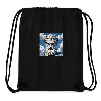 The Myth of Zeus - Stanley/Stella Recycled Gym Bag - black - Front