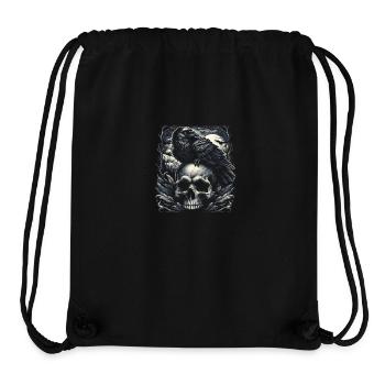 Nächtliche Wache - Stanley/Stella recycelter Gym Bag - Schwarz - Vorne