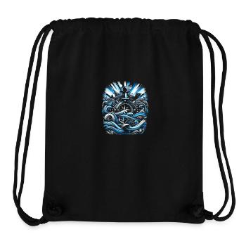 Nautical Guardians - Stanley/Stella Recycled Gym Bag - black - Front