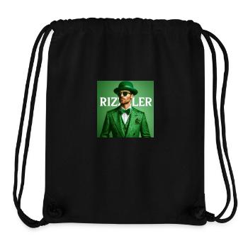 Rizz Jugendwort - Rizzler - Stanley/Stella recycelter Gym Bag - Schwarz - Vorne