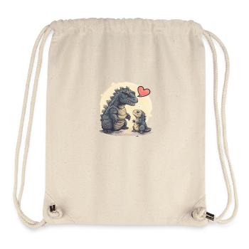 Amour ancien - Sac à cordon recyclé Stanley/Stella - blanc naturel - Devant