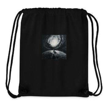 Dunkler Raum - Stanley/Stella recycelter Gym Bag - Schwarz - Vorne