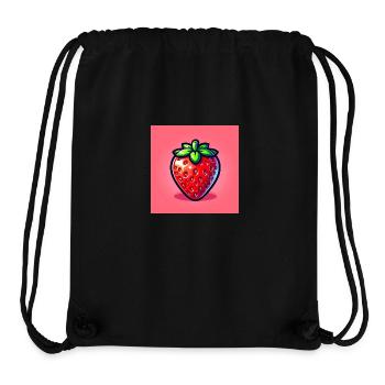 Berry Pop - Stanley/Stella Recycled Gym Bag - black - Front