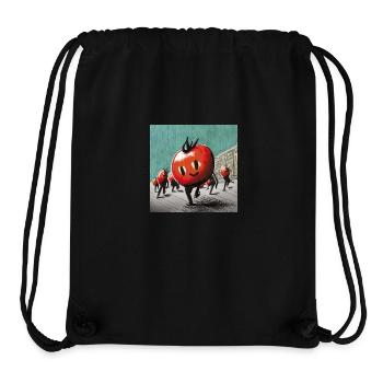 Mars des tomates - Sac à cordon recyclé Stanley/Stella - noir - Devant