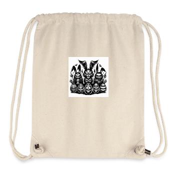 Ostern 5 - Stanley/Stella recycelter Gym Bag - Naturweiß - Vorne
