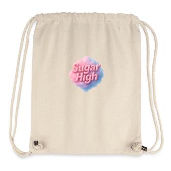 Zucker hoch - Stanley/Stella recycelter Gym Bag - Naturweiß - Vorne