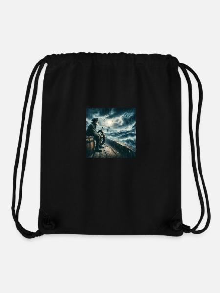 Matrose - Stanley/Stella recycelter Gym Bag - Schwarz