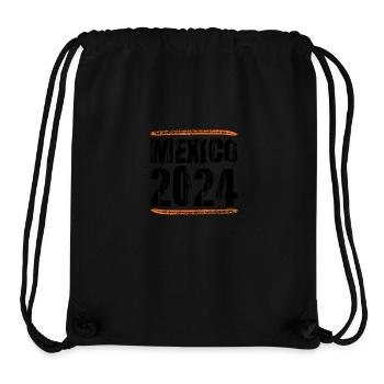 Mexico 2024 Quote - Stanley/Stella Recycled Gym Bag - black - Front