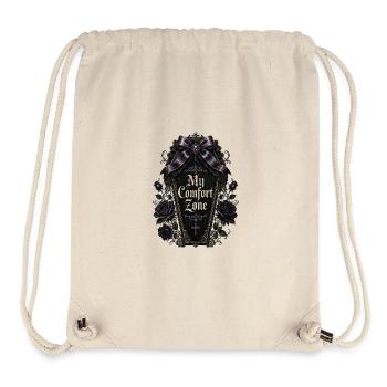 My Comfort Zone - Gothic  - Stanley/Stella recycelter Gym Bag - Naturweiß - Vorne