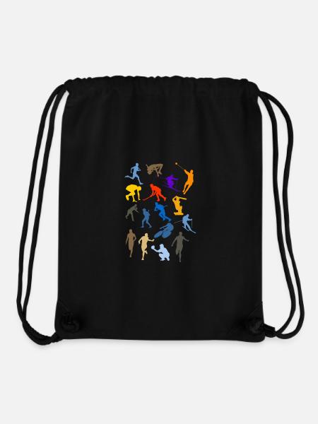 sports - Stanley/Stella Recycled Gym Bag - black