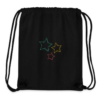 CHRISTMAS. STAR. STARS. CHRISTMAS ISLAND. NEW YEAR'S DAY - Stanley/Stella Recycled Gym Bag - black - Front
